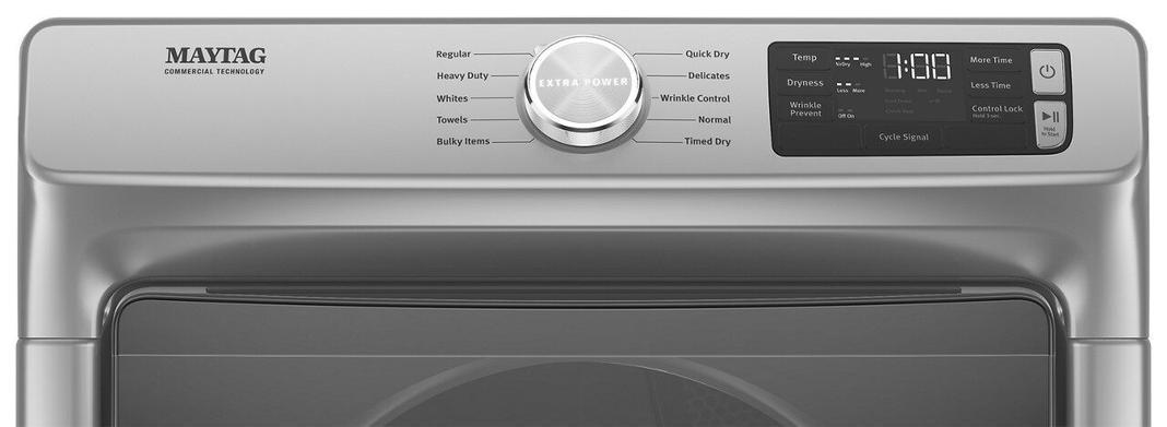 Maytag - 7.3 cu. Ft Gas Dryer in Grey - MGD6630HC