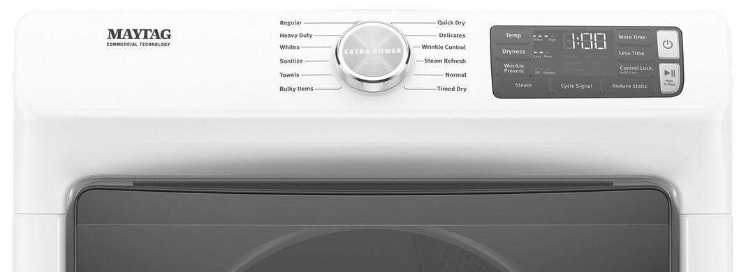 Maytag - 7.3 cu. Ft Gas Dryer in White - MGD6630HW
