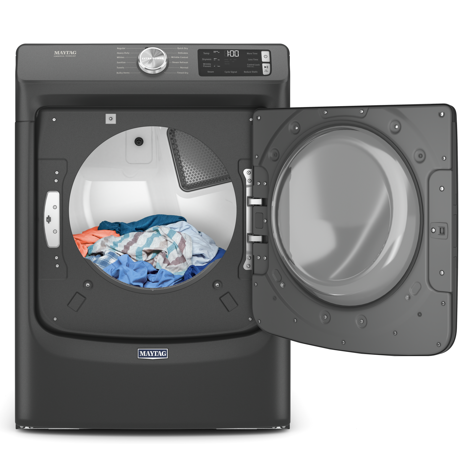 Maytag - 7.3 cu. Ft Gas Dryer in Black - MGD6630MBK
