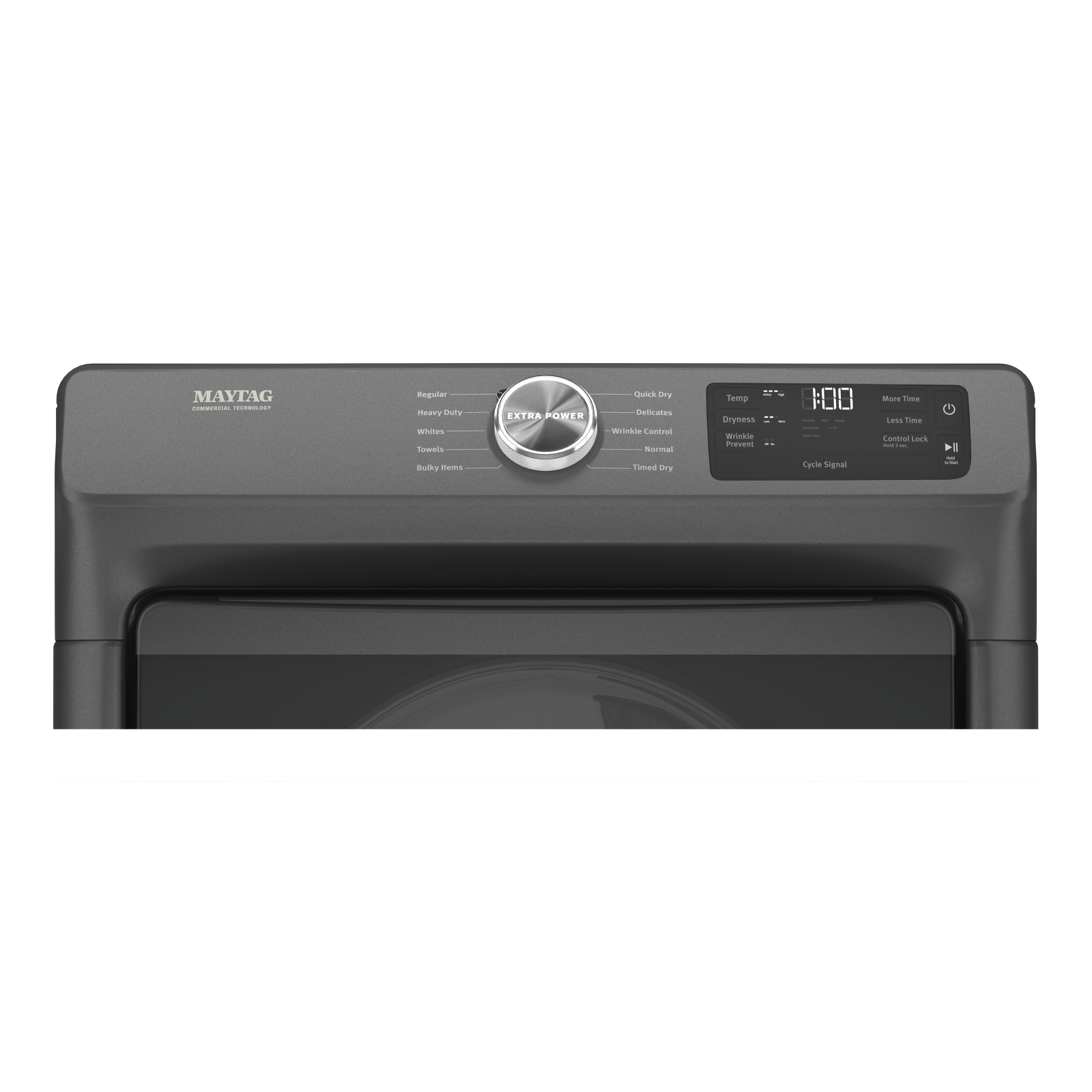 Maytag - 7.3 cu. Ft Gas Dryer in Black - MGD6630MBK