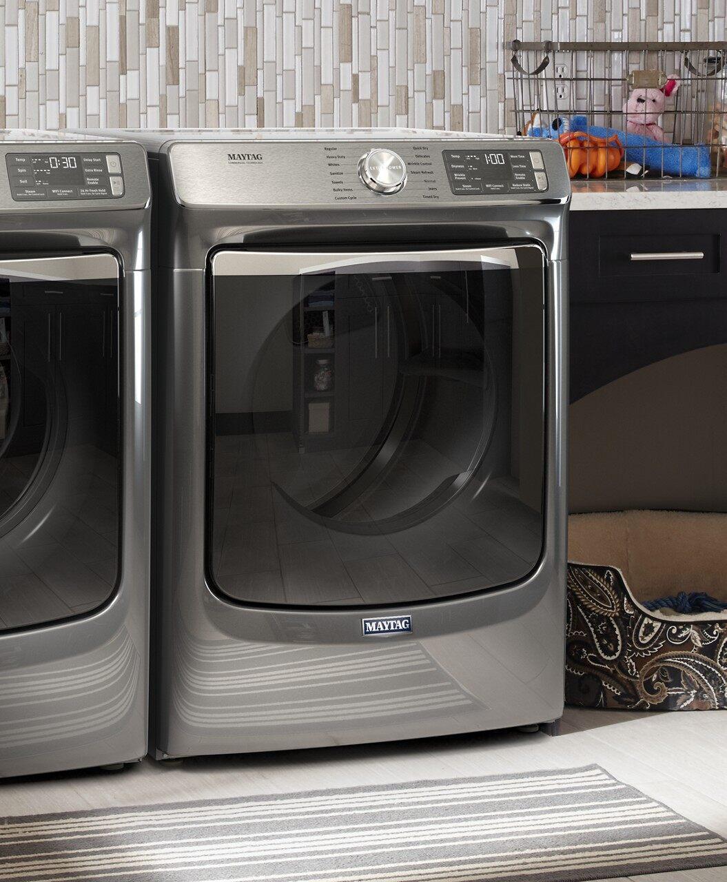 Maytag - 7.3 cu. Ft Gas Dryer in Grey - MGD8630HC