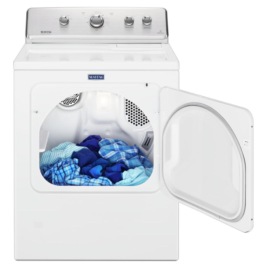 Maytag - 7 cu. Ft Gas Dryer in White - MGDC465HW
