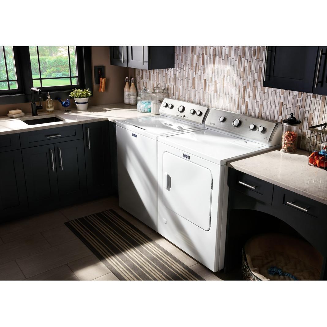 Maytag - 7 cu. Ft Gas Dryer in White - MGDC465HW