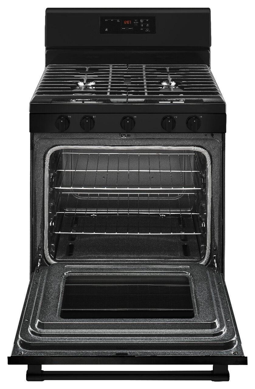 Maytag - 5 cu. ft Gas Range in Black - MGR6600FB