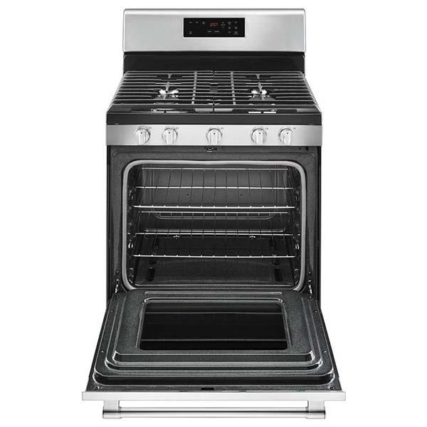 Maytag - 5 cu. ft Gas Range in Stainless - MGR6600FZ