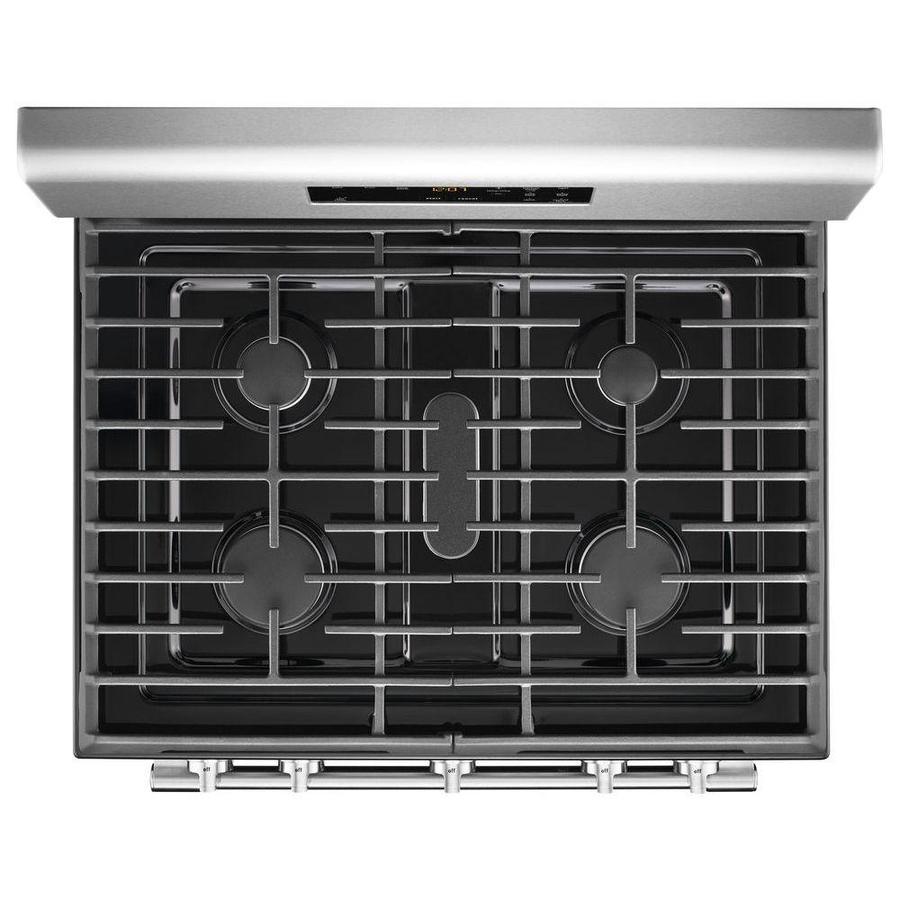 Maytag - 5 cu. ft Gas Range in Stainless - MGR6600FZ