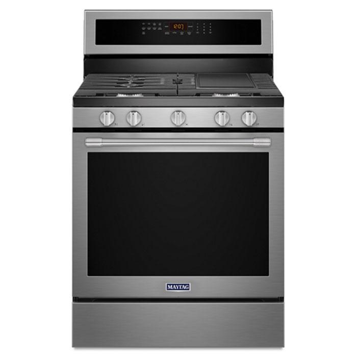 Maytag - 5.8 cu. ft Gas Range in Stainless - MGR8800FZ