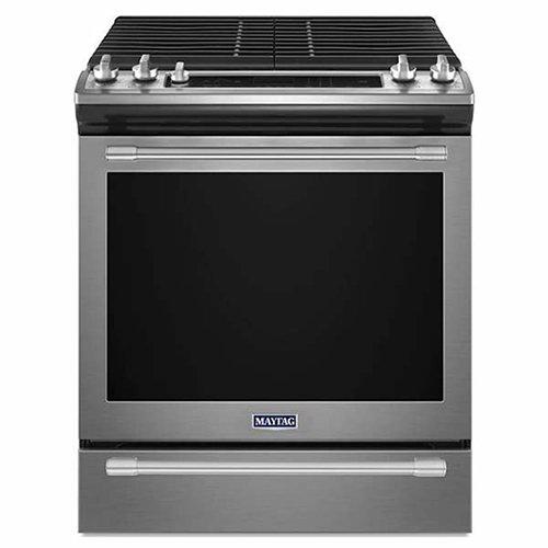 Maytag - 5.8 cu. ft Gas Range in Stainless - MGS8800FZ