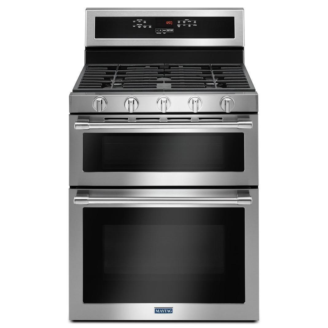 Maytag - 6 cu. ft Gas Range in Stainless - MGT8800FZ
