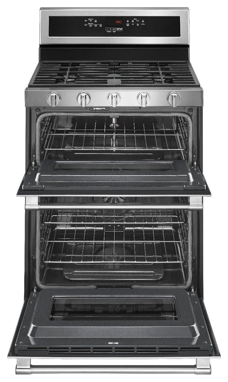 Maytag - 6 cu. ft Gas Range in Stainless - MGT8800FZ