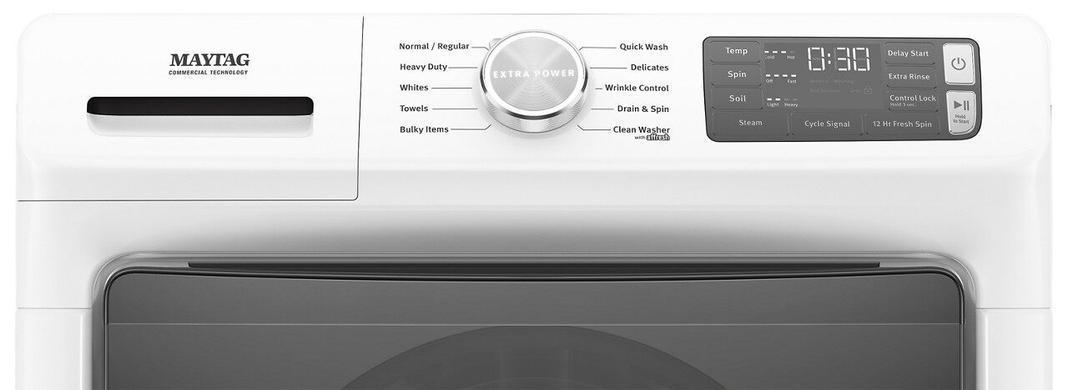 Maytag - 5.2 cu. Ft Front Load Washer in White - MHW5630HW