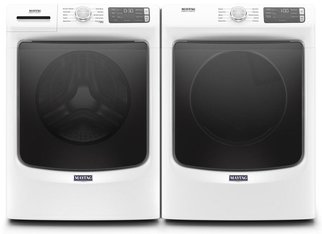 Maytag - 5.2 cu. Ft Front Load Washer in White - MHW5630HW