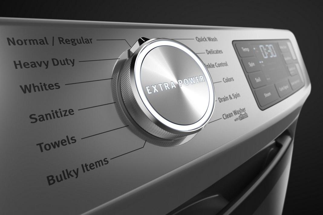 Maytag - 5.5 cu. Ft Front Load Washer in Grey - MHW6630HC