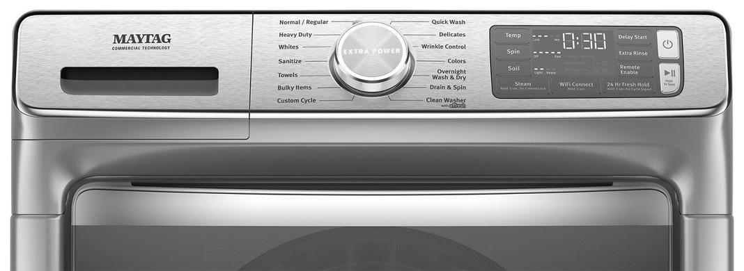 Maytag - 5.8 cu. Ft Front Load Washer in Grey - MHW8630HC