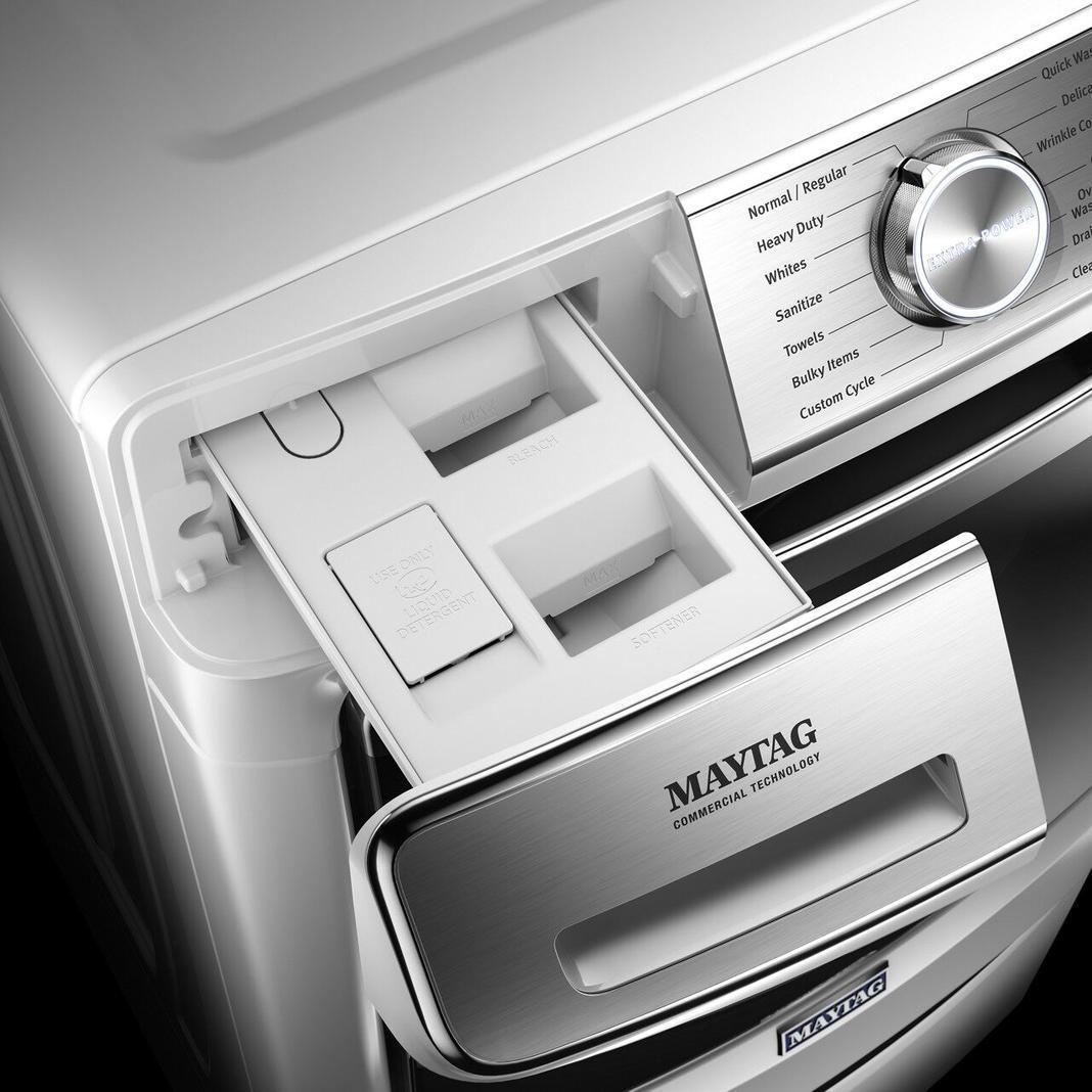 Maytag - 5.8 cu. Ft Front Load Washer in White - MHW8630HW