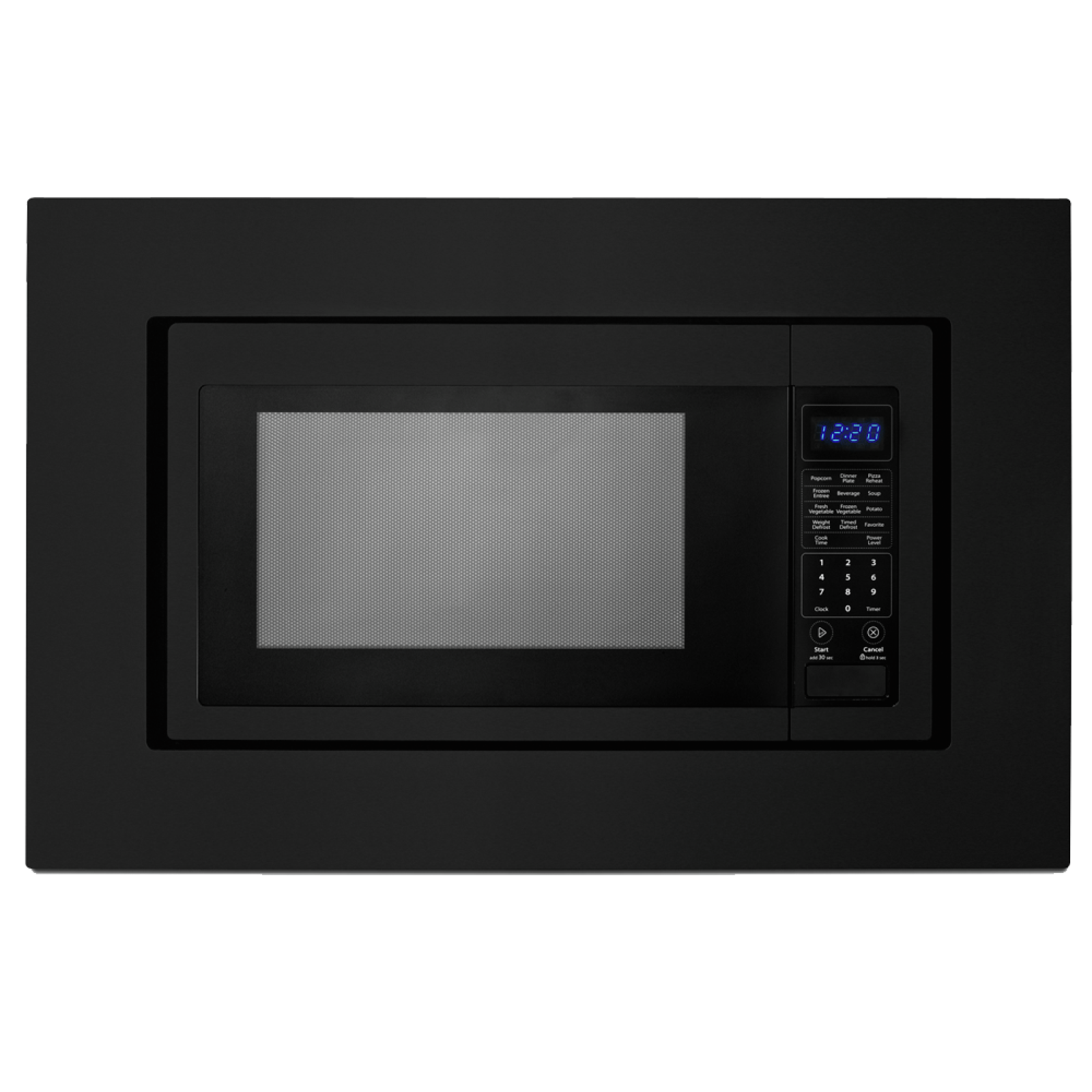 Whirlpool - 27 inch Microwave Trim Kit Accessory in Black - MK2167AB