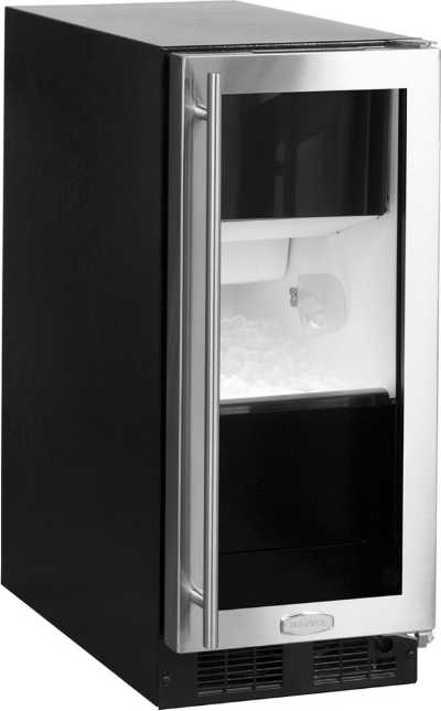 Marvel - 14.875 Inch Ice Maker in Stainless - ML15CLG1RS