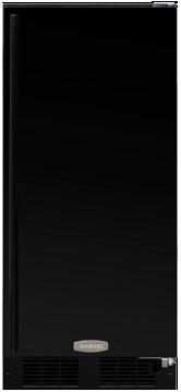 Marvel - 14.875 Inch Ice Maker in Black - ML15CPS1RB