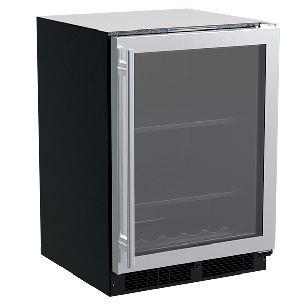 Marvel - 23.875 Inch 5.5 cu. ft Built In / Integrated Refrigerator in Stainless - MLBV124-SG01A