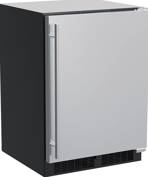 Marvel - 24 Inch 4.7 cu. ft Under Counter Fridge Refrigerator in Stainless - MLFZ224-SS01A