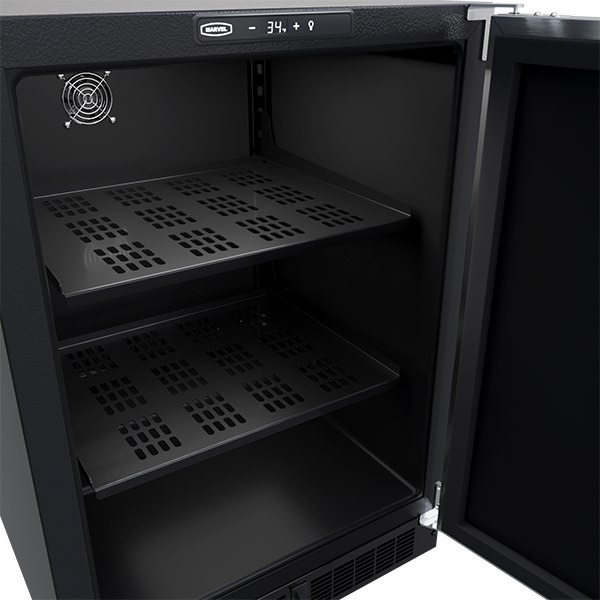 Marvel - 23.875 Inch 5.3 cu. ft Built In / Integrated Undercounter Refrigerator in Stainless - MLRE024-SS01A