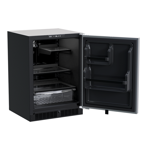 Marvel - 23.875 Inch 5.1 cu. ft Built In / Integrated Refrigerator in Stainless - MLRE124-SS11A