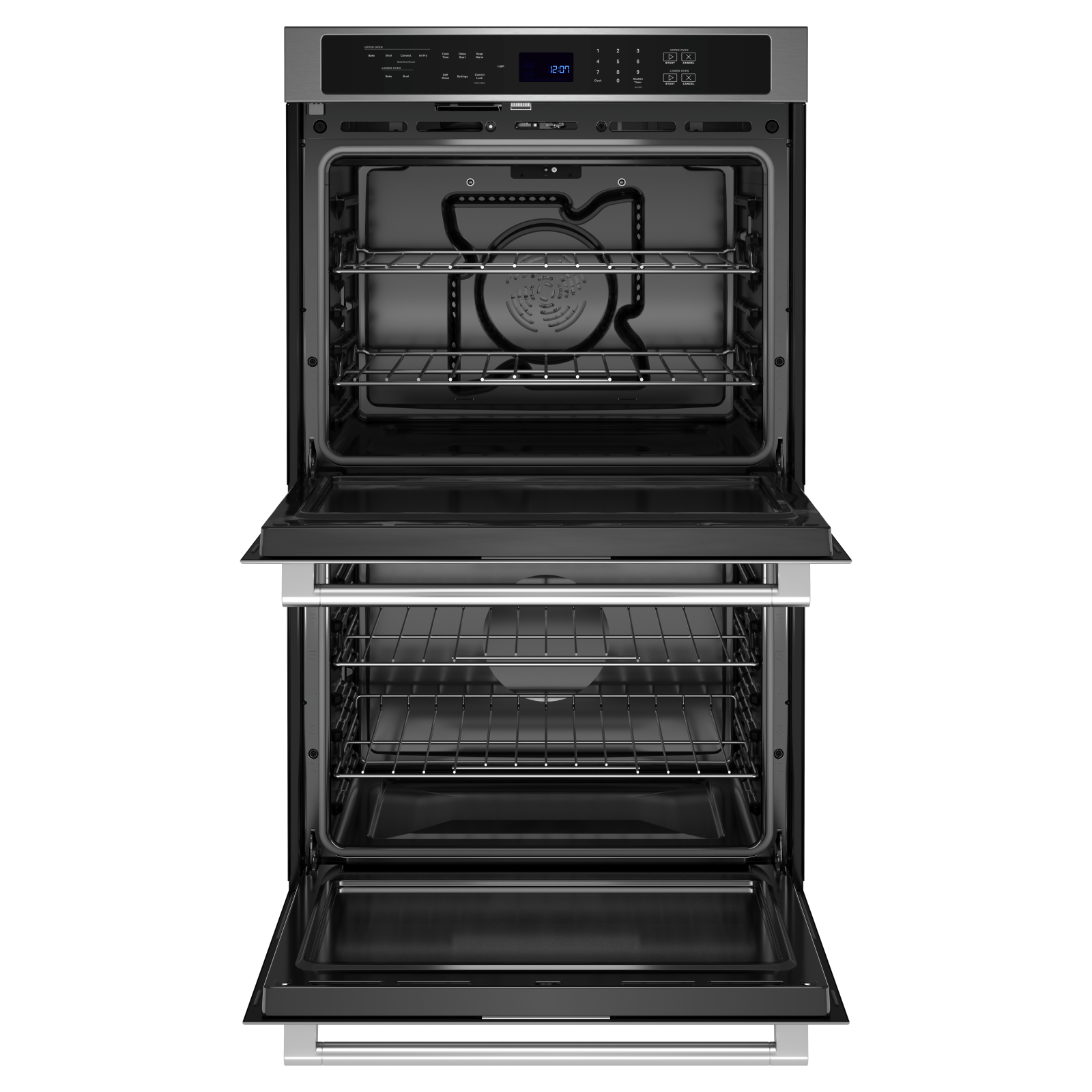 Maytag - 8.6 cu. ft Double Wall Oven in Stainless - MOED6027LZ