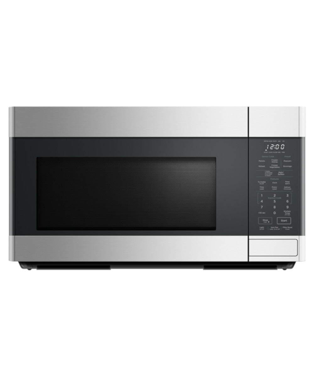 Fisher Paykel - 1.8 cu. Ft Over the range Microwave in Stainless - MOH30SS1 UB