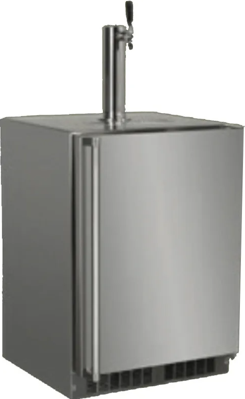 Marvel - 24 Inch 5.7 cu. ft Portable Outdoor Dispenser Cabinet in Stainless - MOKR224-SS31A