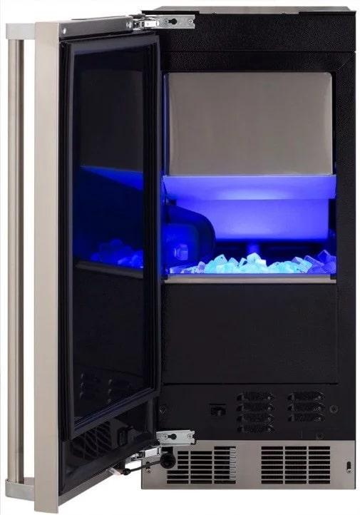 Marvel - 14.875 Inch Ice Maker in Stainless - MP15CPS2LS