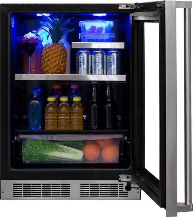 Marvel - 23.875 Inch 5.5 cu. ft Built In / Integrated Beverage Centre in Stainless - MP24BRG4RS
