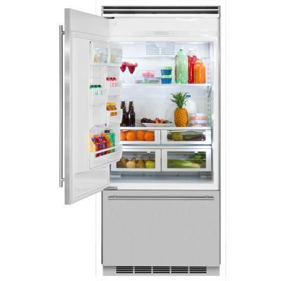 Marvel - 36 Inch 20.4 cu. ft Built In / Integrated Refrigerator in Stainless - MP36BF2LS