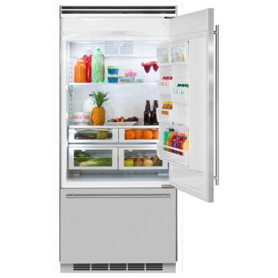 Marvel - 36 Inch 20.4 cu. ft Built In / Integrated Mount Refrigerator in Stainless - MP36BF2RS