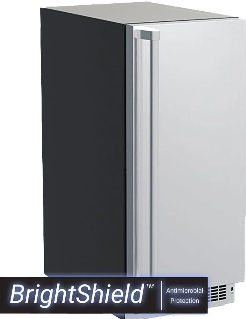 Marvel - 15 Inch Under Counter Ice Maker Freezer in Stainless - MPCP415-SS81A