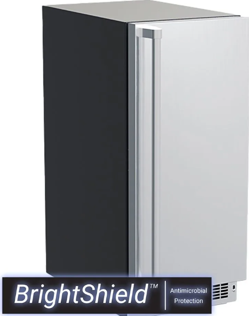 Marvel - 15 Inch Under Counter Ice Maker Freezer in Stainless - MPNP415-SS81A
