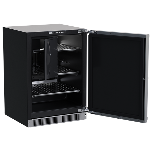 Marvel - 23.875 Inch 5.9 cu. ft Built In / Integrated Refrigerator in Stainless - MPRI424-SS31A