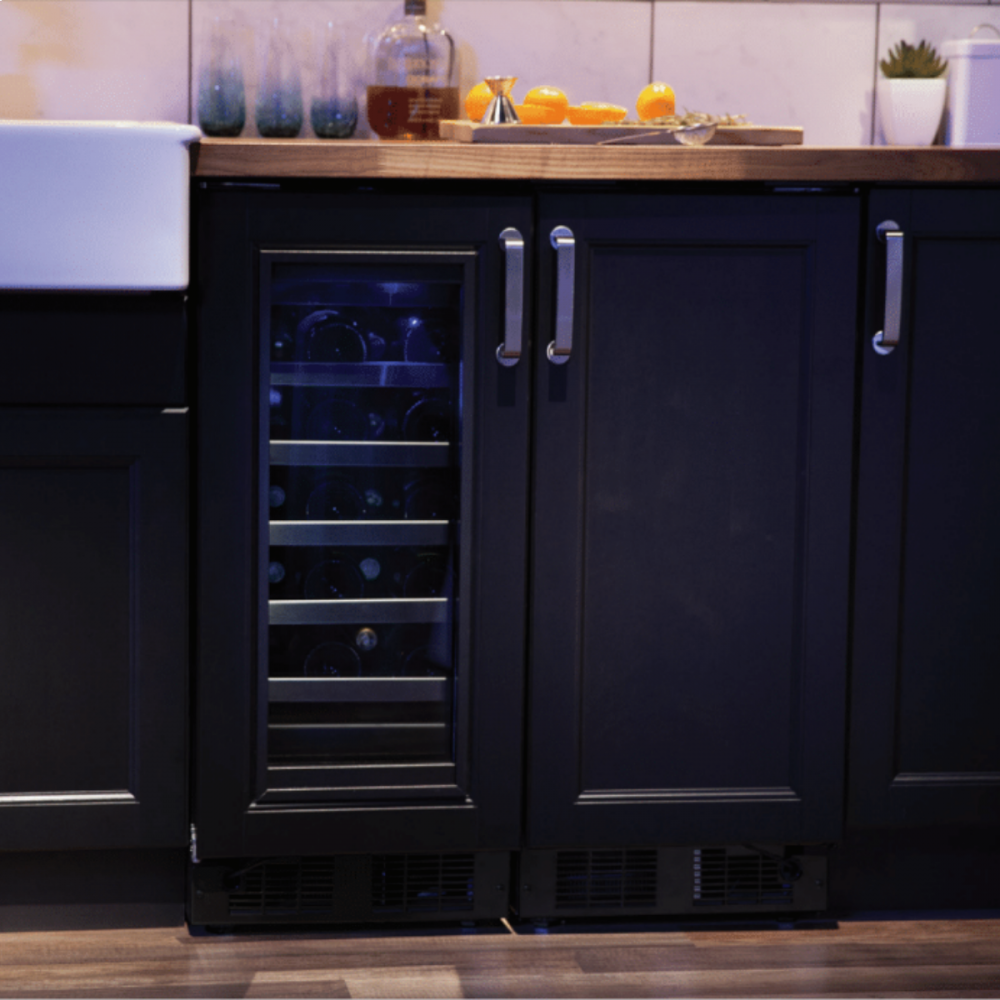 Marvel - 14.875 Inch 2.7 cu. ft Built In / Integrated Wine Fridge Refrigerator in Panel Ready - MPWC415-IG31A