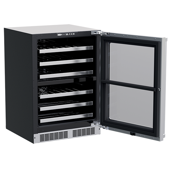 Marvel - 23.875 Inch 4.9 cu. ft Built In / Integrated Refrigerator in Stainless - MPWD424-SG31A