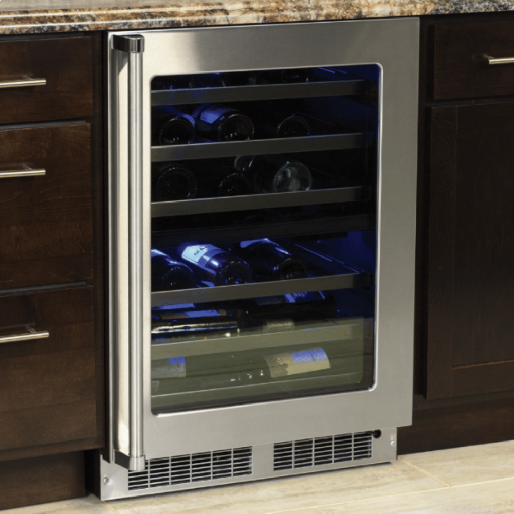 Marvel - 23.875 Inch 4.9 cu. ft Built In / Integrated Refrigerator in Stainless - MPWD424-SG31A