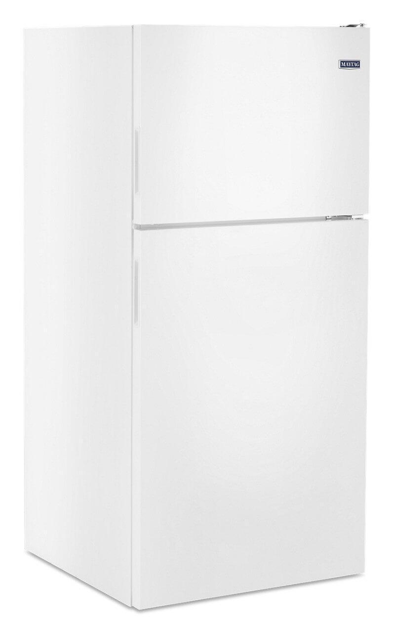 Maytag - 29.75 Inch 18.15 cu. ft Top Mount Refrigerator in White - MRT118FFFH