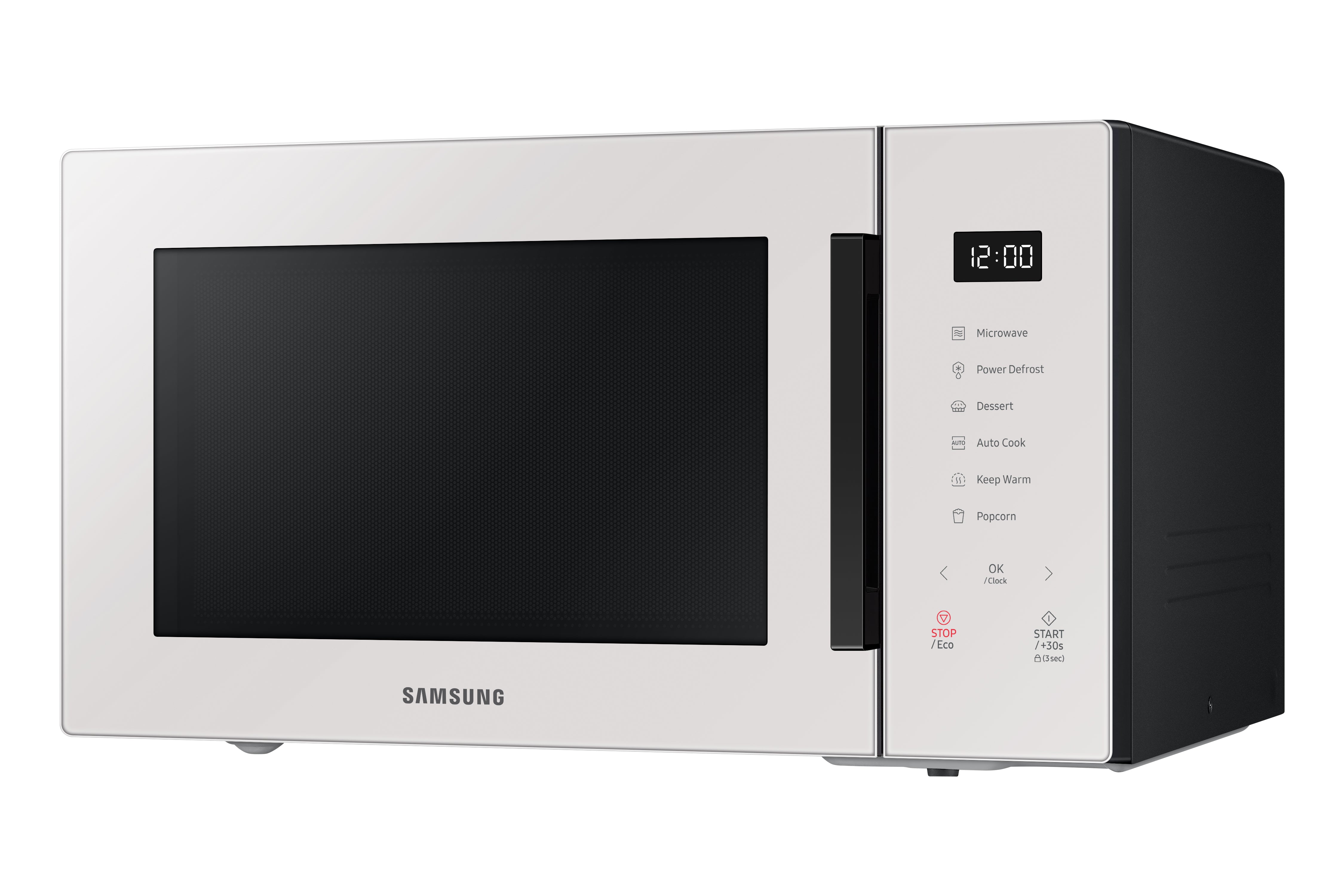 Samsung - 1.1 cu. Ft Counter top Microwave in White - MS11T5018AE