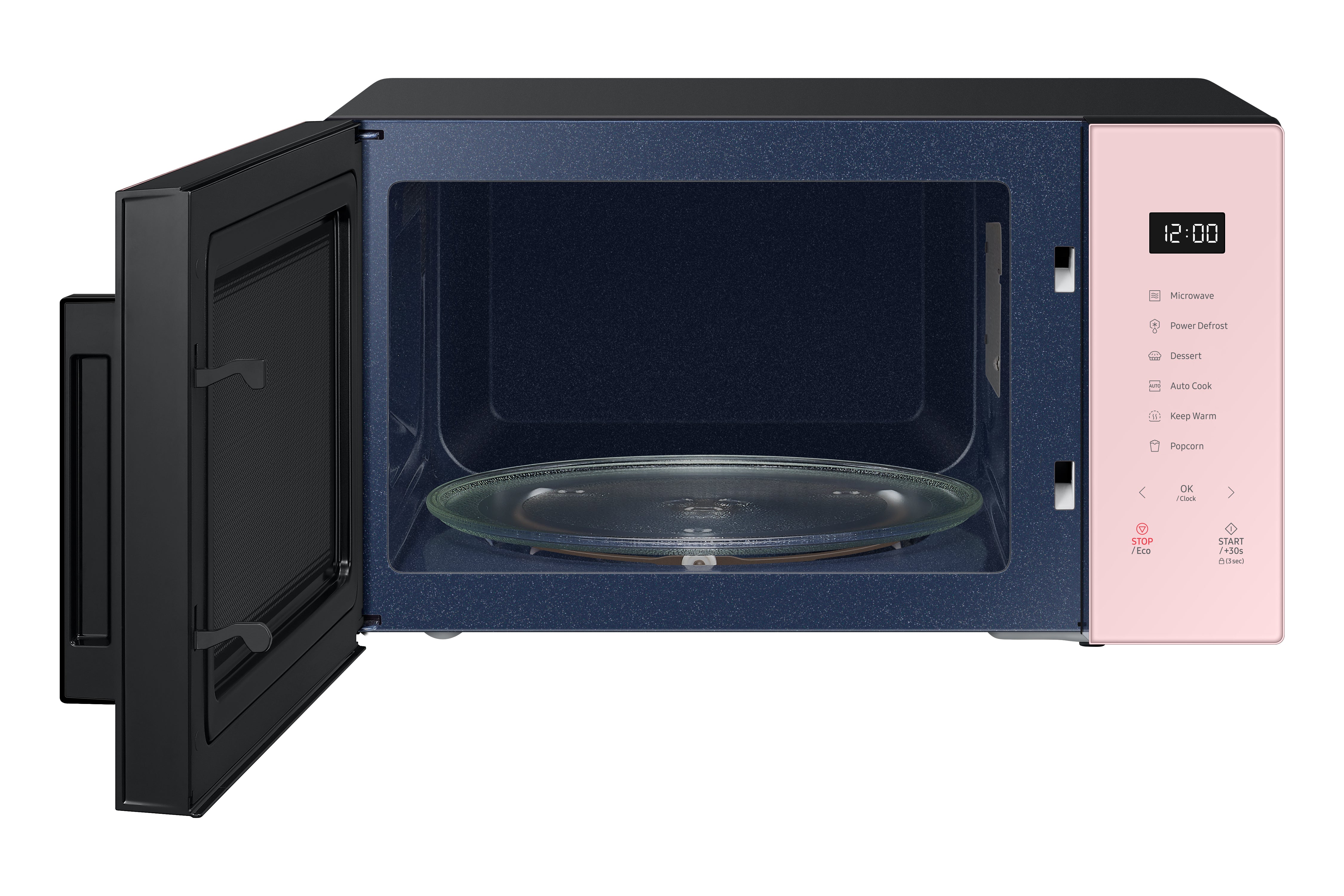 Samsung - 1.1 cu. Ft Counter top Microwave in Pink - MS11T5018AP