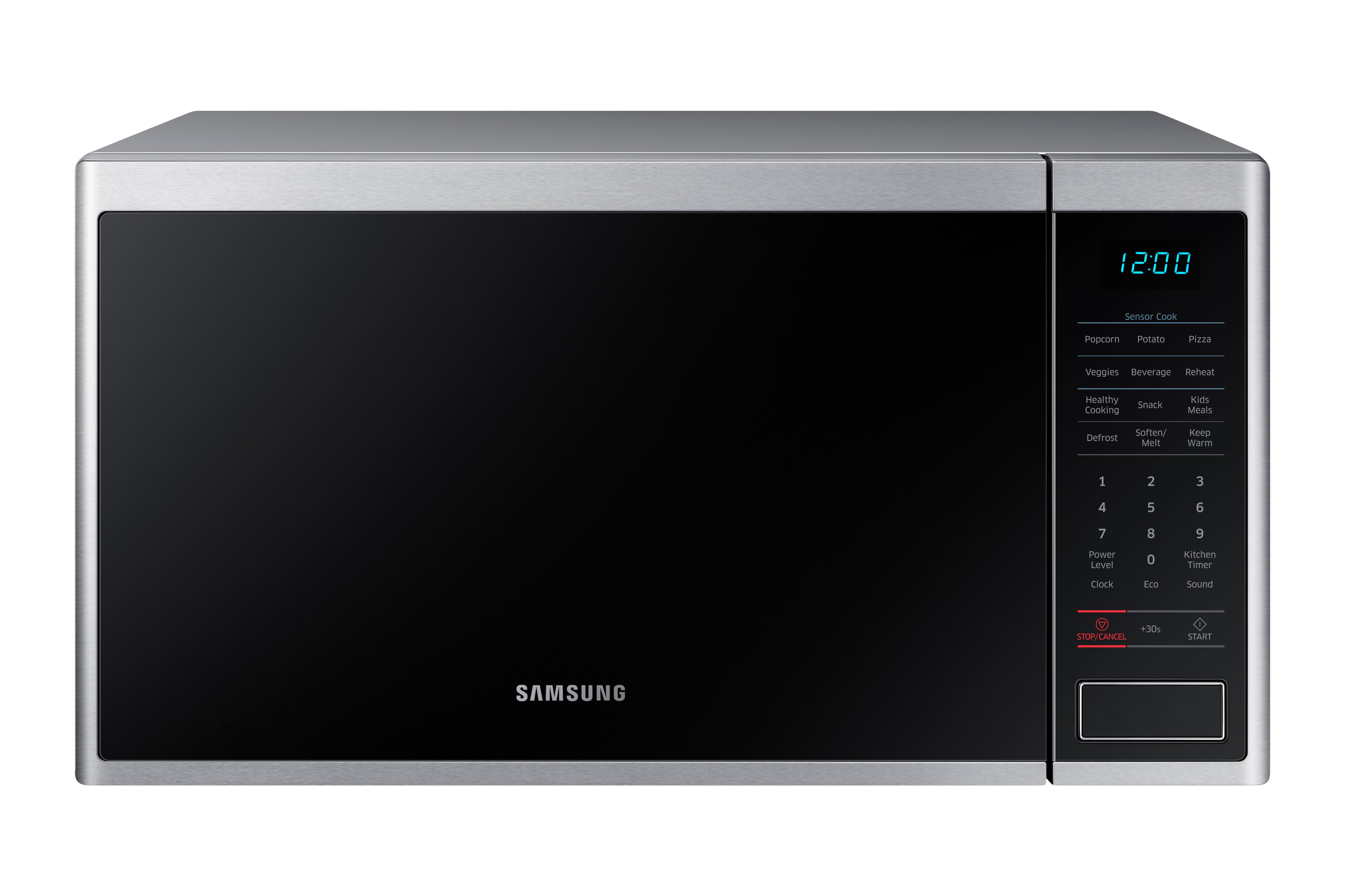 Samsung - 1.4 cu. Ft Counter top Microwave in Stainless - MS14K6000AS