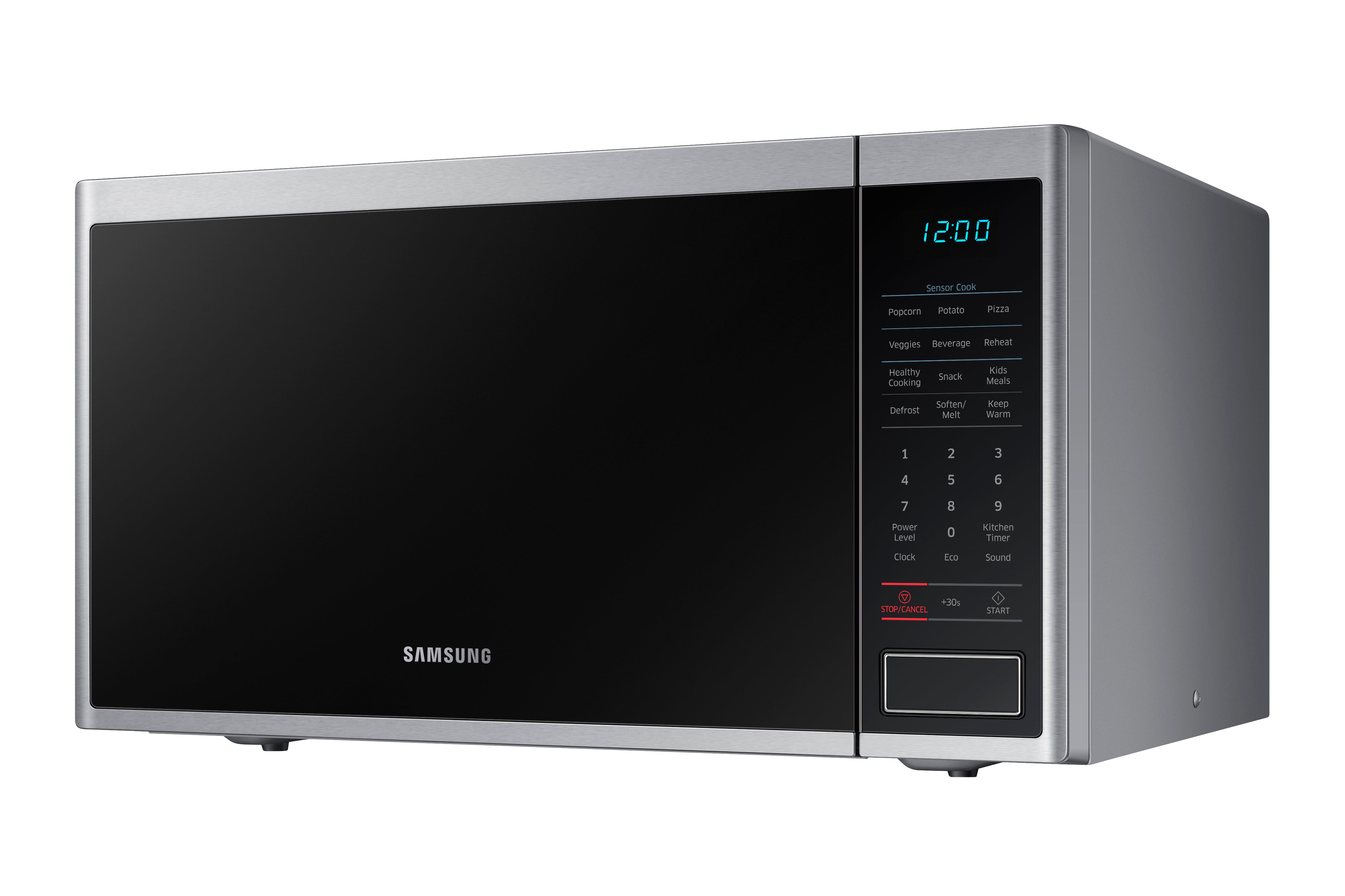 Samsung - 1.4 cu. Ft Counter top Microwave in Stainless - MS14K6000AS