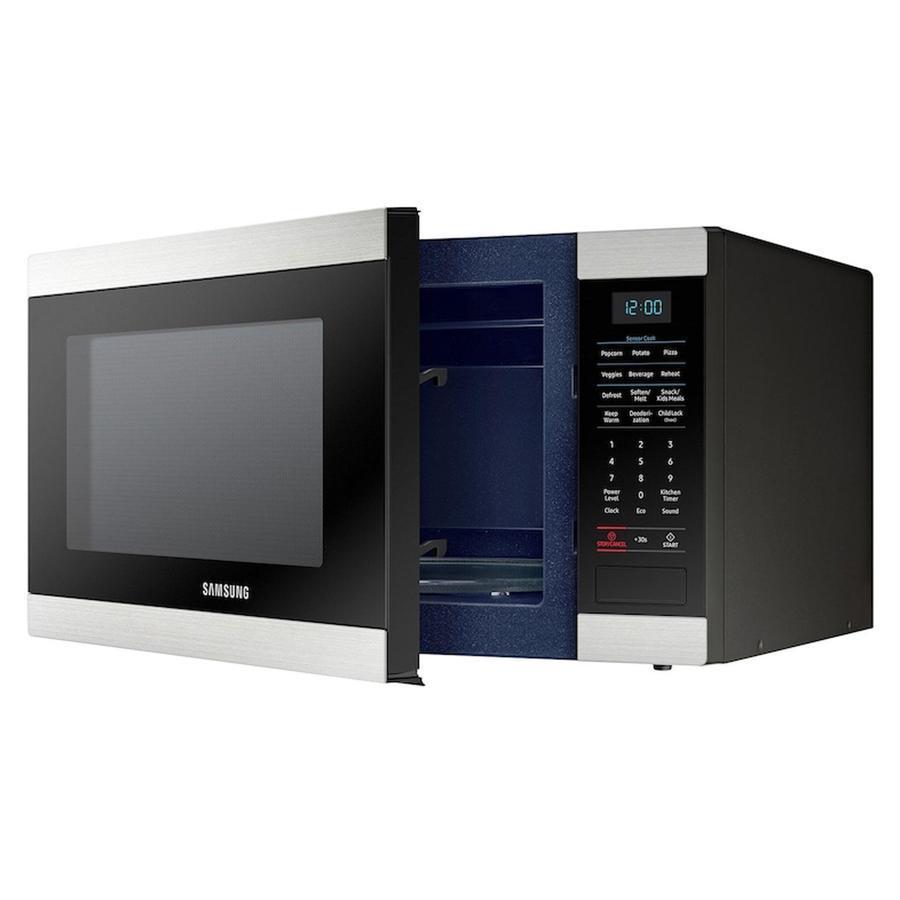 Samsung - 1.9 cu. Ft Counter top Microwave in Stainless - MS19M8000AS