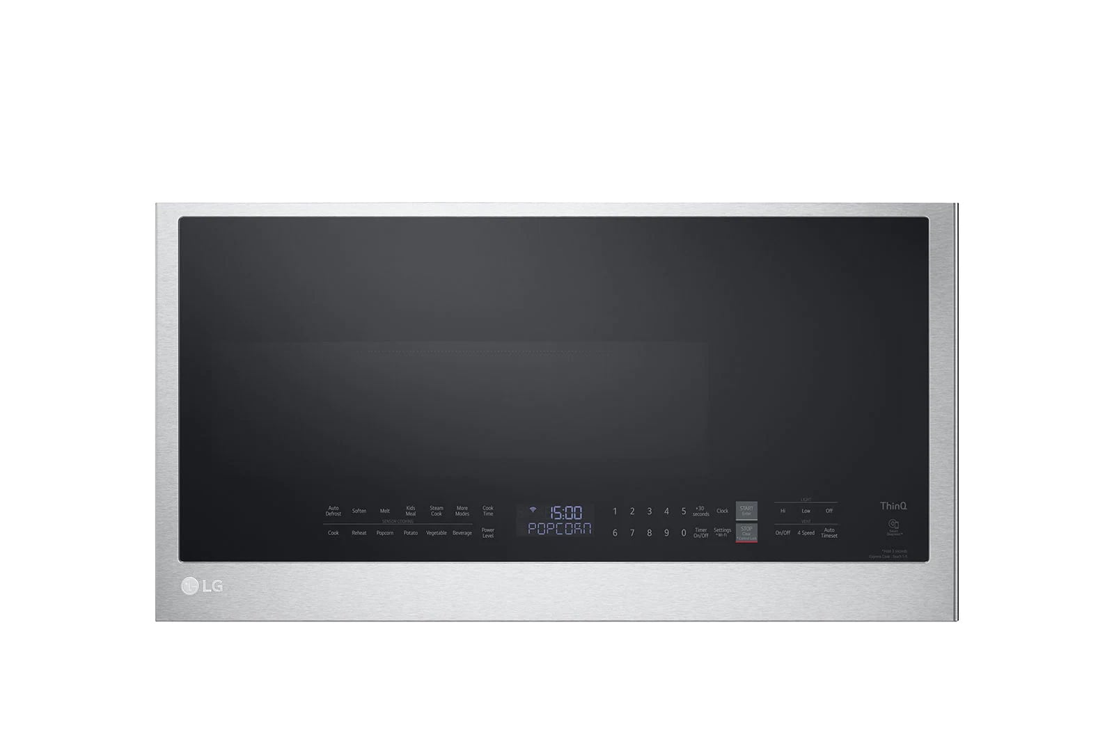 LG - 2 cu. Ft Over the range Microwave in Stainless - MVEL2033F