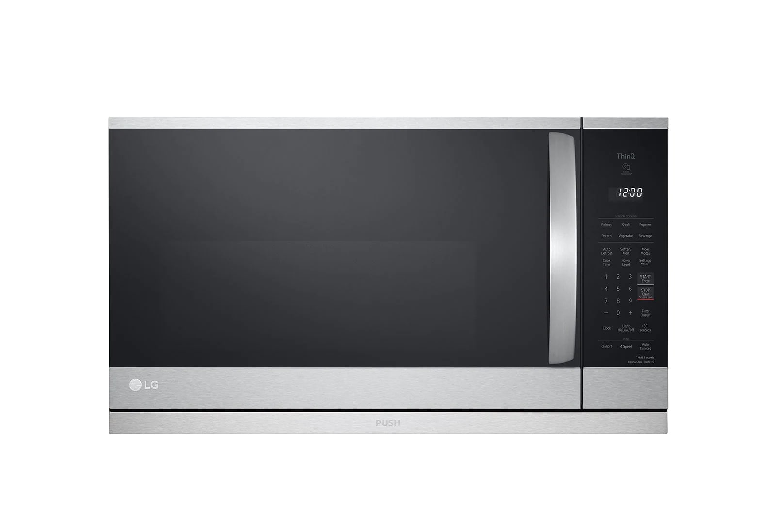 LG - 2.1 cu. Ft Over the range Microwave in Stainless - MVEL2125F