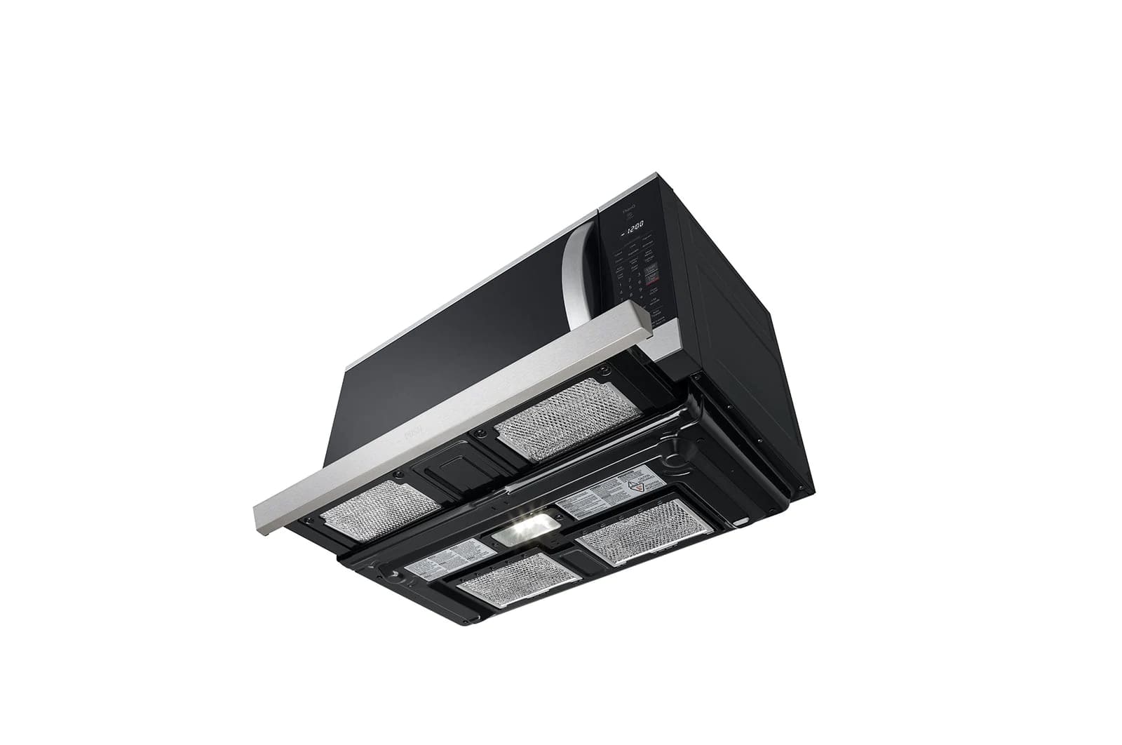 LG - 2.1 cu. Ft Over the range Microwave in Stainless - MVEL2125F