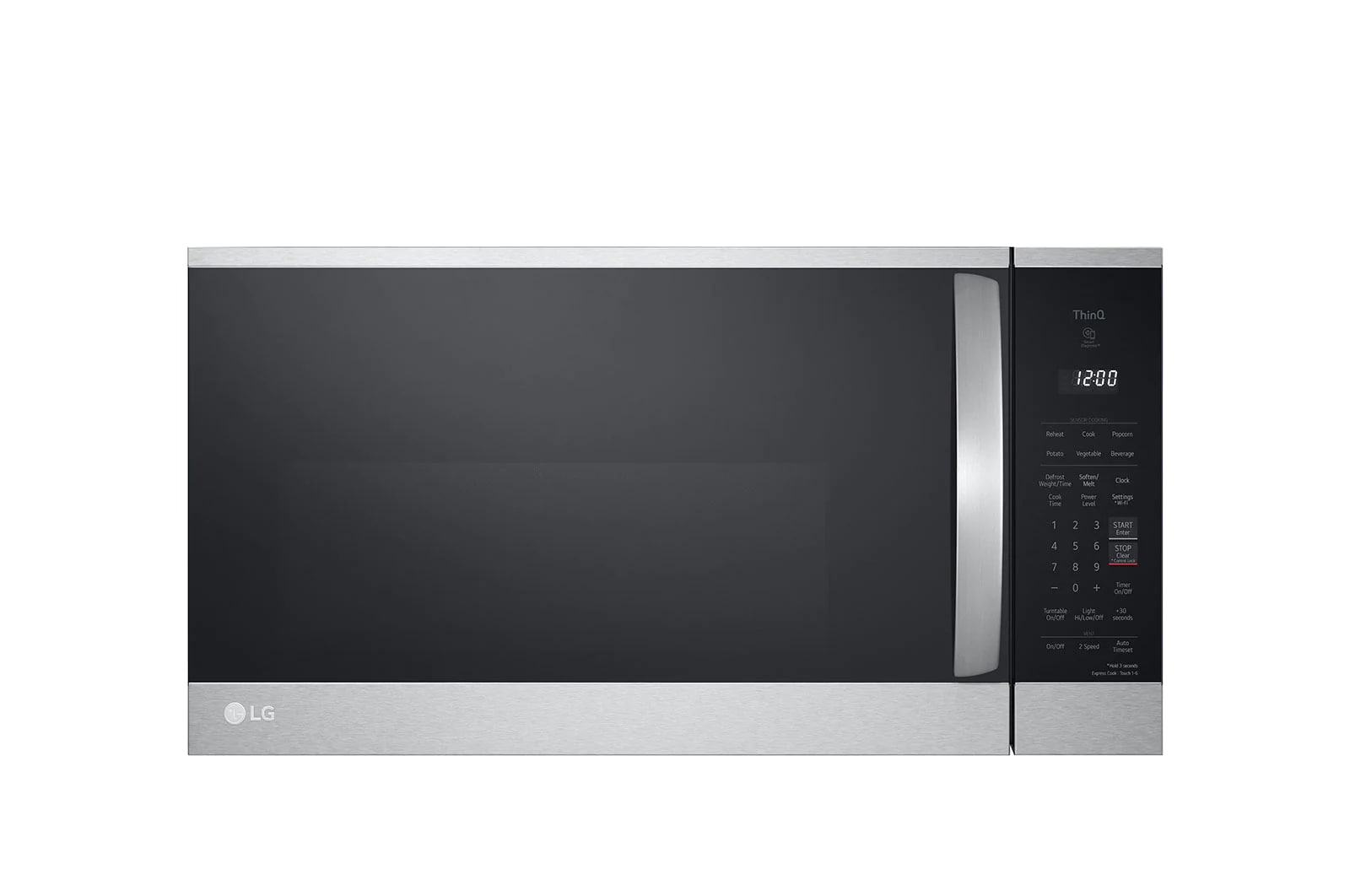 LG - 1.8 cu. Ft Over the range Microwave in Stainless - MVEM1825F