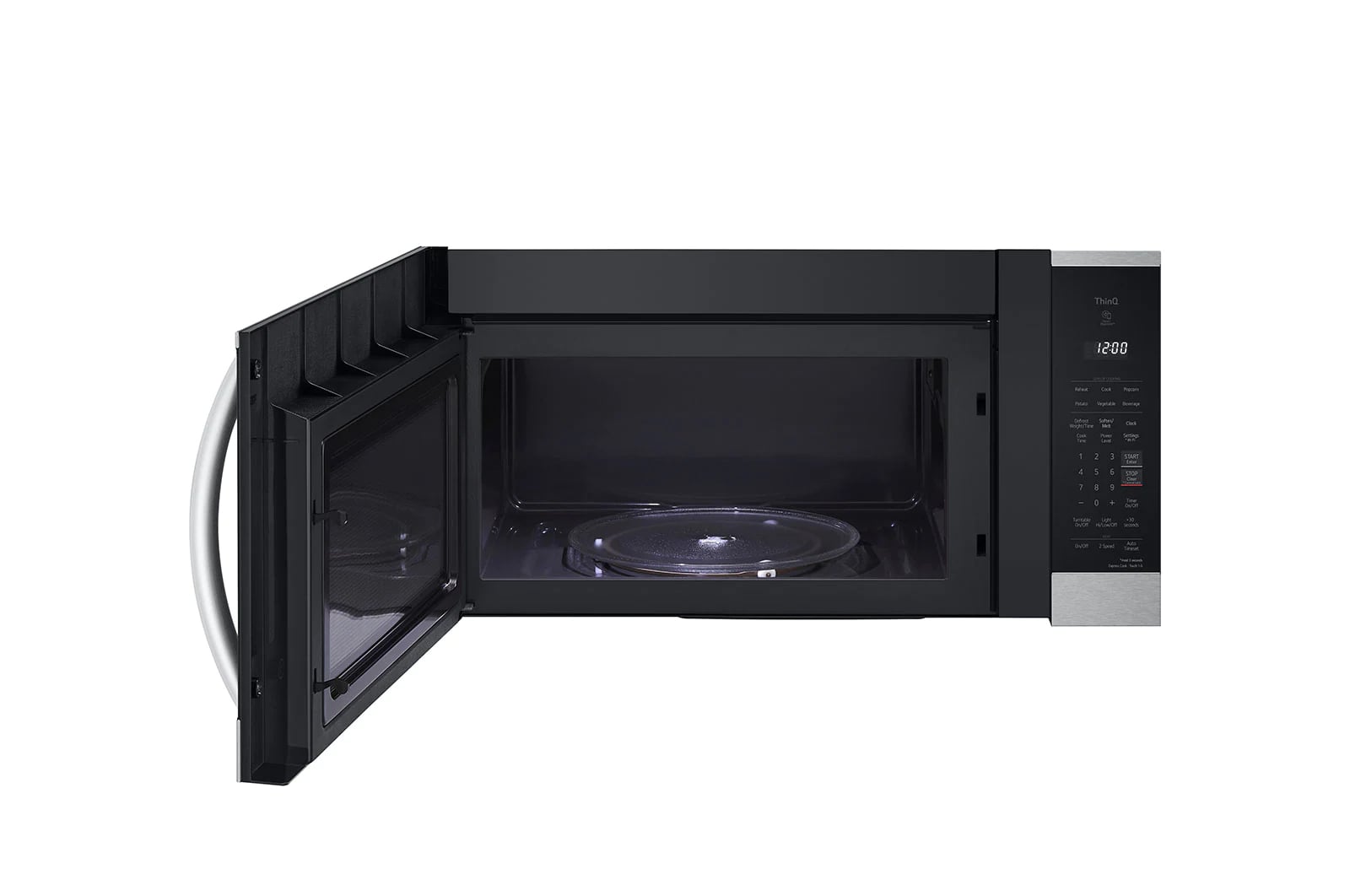 LG - 1.8 cu. Ft Over the range Microwave in Stainless - MVEM1825F